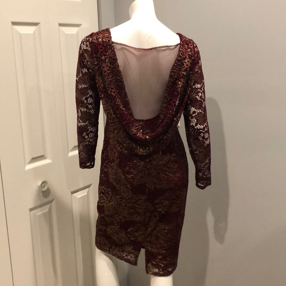 Marina Cowl back dress